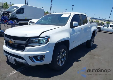 2017 Chevrolet Colorado Z71 from USA, damaged, VIN 1GCGTDENXH1242866
